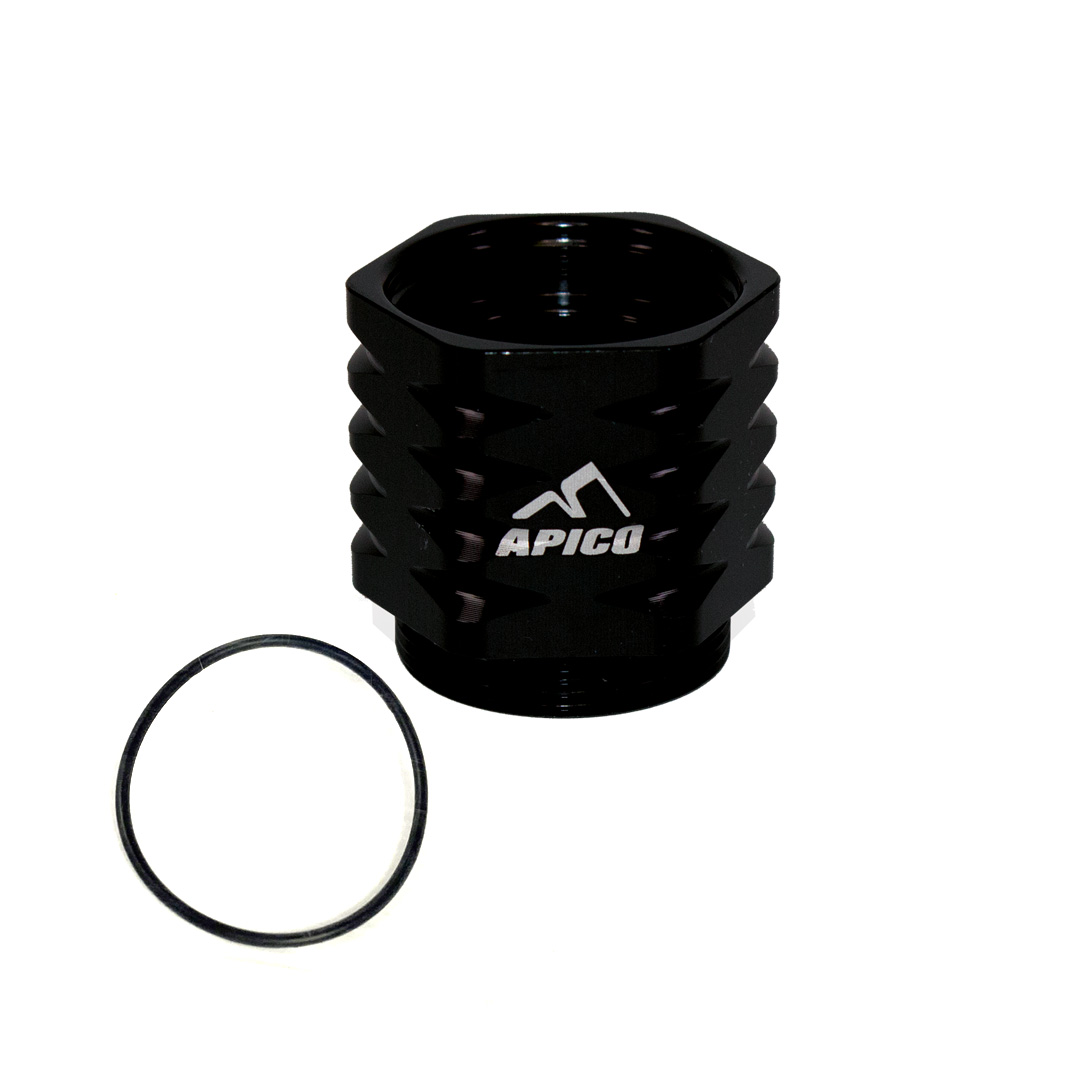 BRAKE COOLING EXTENSION REAR GAS/HQV EC/EC-F250-350 21-25, MC/MC-F/EX/EX-F125-450 24-25,  TE/FE150-501 22-24 (BRAKTEC) BLACK